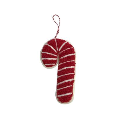 China Cheap Christmas Decoration Custom Christmas Candy Cane Ornaments New Items Cheap Christmas Decoration for sale