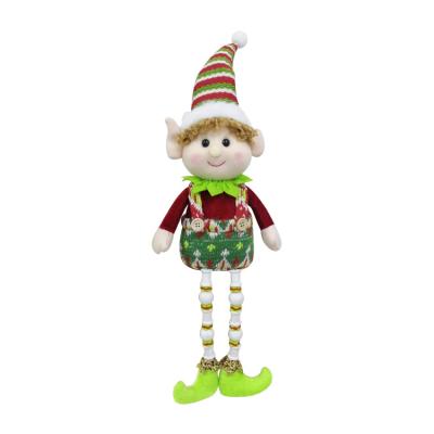 China New Christmas Elf Doll Elves Figure Stuffed Plush Elf Doll Decoration Christmas Gifts For Children for sale