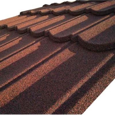 China China factory modern stone coated steel roof tile for hometown waterproof roof system for sale