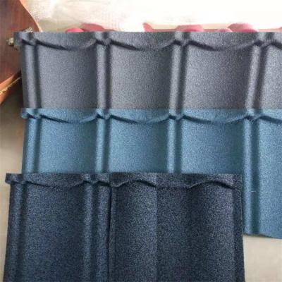 China Breathable Metal Fish Stone Shingle Roof Tile Asphalt Metal Steel Roofing for sale