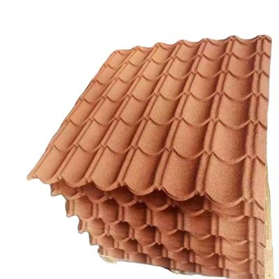 China China manufacture modern stone coated steel roof tile for home roof decoration for sale