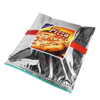 China Reusable Insulated Aluminum Foil Food Cooler Lightweight Waterproof Pizza Catering Insulated Thermal Bags for sale