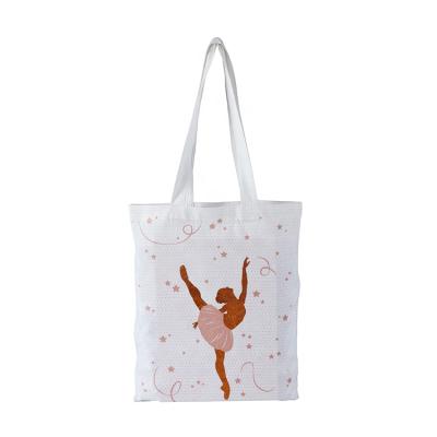 China JEYCO AZO FREE BAGS plain white cotton canvas tote travel bag promotional printed cute canva tote bag for sale