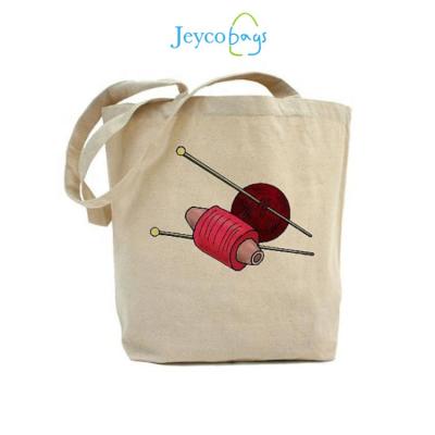 China JEYCO Recyclable BAGS 2021 New Eco Friendly Canvas Shopping Bag Tote Canvas Tote Bag Custom Logo for sale