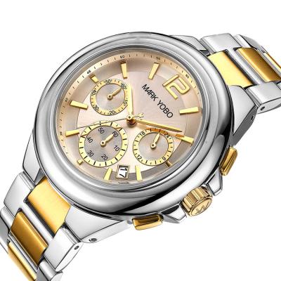 China Dropshipping MY-8078 Date Customization Automatic Waterproof 5ATM Water Resistance Men Women Luxury Iced Out Jewelry Wrist Diamond Watch for sale