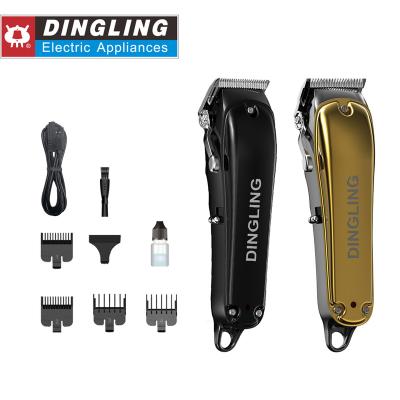 China Barber Wireless Professional Rechargeable Hair Trimmer Car DINGLING New Hot Price Free Sample Type Clipper for sale