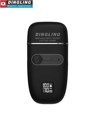 China Household Dingling Metal Double Foil Shaver Mini Freedom Grooming Electric Hair Waterproof Custom Cheap Shaver for sale