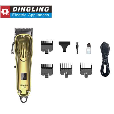 China Outdoor Dingling Guaranteed Quality Price Suitable Mens Professional Electric Clippers Hair Clipper for sale