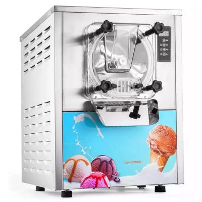 China Snack Factory Itlaly Gelato Tasty Ice Cream Making Machine / Hard Ice Cream Maker for sale