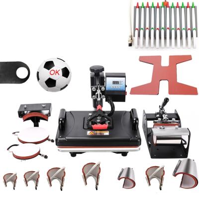 China Garment Shops 15 In 1 Heat Pen Press Machine Sublimation Printer Shoes Transfer Machine Heat Press For Mug T-shirt Shoe Pen Football Bottle for sale