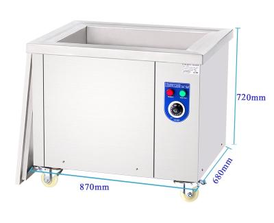 China Machinery Repair Shops 100L 28kHz 3000Watts Single Tank Industrial Ultrasonic Cleaner for sale