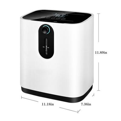 China US free shipping way arrive fast oxygen machine adjustable air purifier 1-7L/min oxygen concentrator for sale ZY-1Z for sale