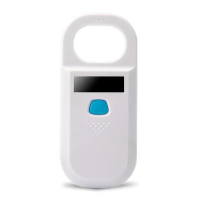 China                  Handheld 134.2kHz Microchip RFID Animal Ear Tag Reader              for sale