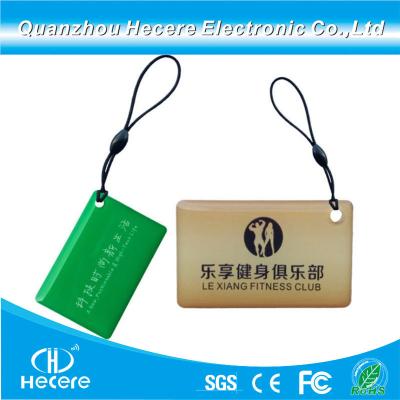 China                  13.56MHz and 860~960MHz Waterproof Rewritable RFID Epoxy NFC Keyfob              for sale