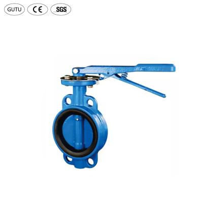 China Water Guard Guaranteed Quality Single Hook Cast Ductile Iron Butterfly Valve Manual for sale