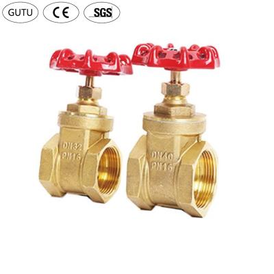 China China Supplier Water Brass Water Guard Good 1/2 - 4 Inch Female Thread Inch Gate Valve for sale