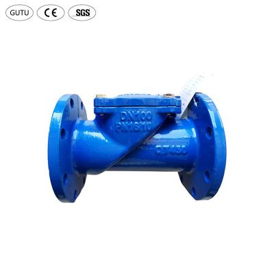 China Malleable Rubber Sheet Ball Check Valve Water Guard PN16 DN100 Iron Check Valve Water Ball Check Valve for sale