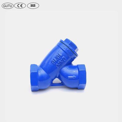 China Widely Used Water Keeper Special Design Screw Thread Stainless Steel Flow Control Valve Filter for sale