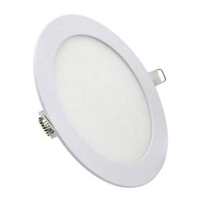 China Aluminum+PS led ceiling panel light 3w round smart led panel downlight for home decoration kitchen office hotel for sale