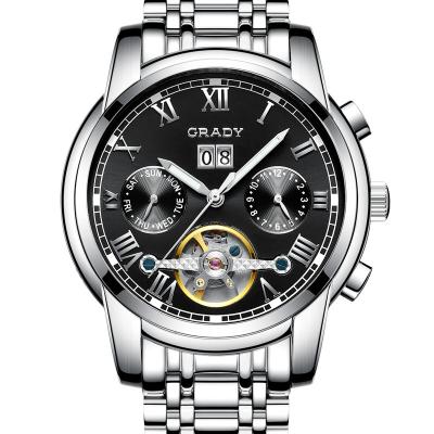 China Top Brand Luxury Quality Best Quality Watch Automatic Chronograph Water Resistant Man Mechanical Wristwatches for sale