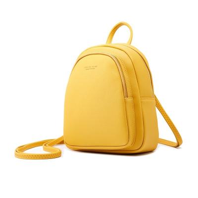 China Others Others Fashion Small Backpack Solid Color Simple Luxury Ladies Backpack for sale