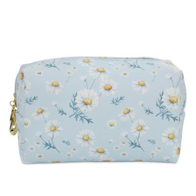 China high quality & high quality waterproof & Waterproof Cute Cosmetic PU Printed Organizer Bag Toiletry Large Capacity Bag Makeup Bag for sale