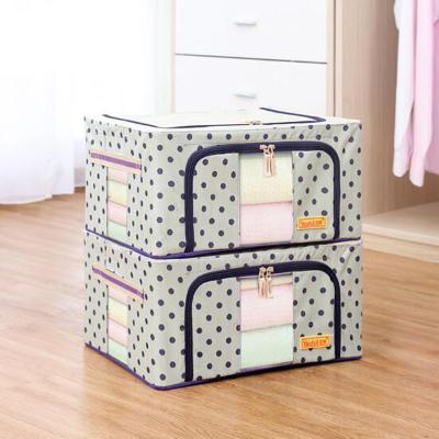 China Sustainable Sustainable Foldable Storage Closet Organizer, Clothes Organizer Covering Sweater Box for sale