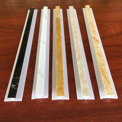 China Wall decoration wall decoration plates line PVC profile extrusion decoration wall panel artificial marble lines for sale