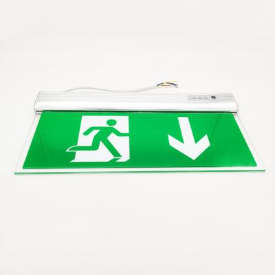 China Factory Direct Wholesale Emergency Lighting Aluminum Led Emergency Exit Light for sale