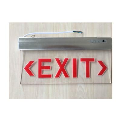 China Good Quality Emergency Lighting New Arrivals SSD Exit Sign Led Safety Emergency Exit Signs for sale