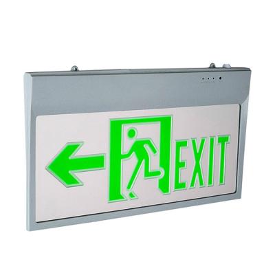 China Emergency Lighting High Quality Approved Cheap Pending Exit Sign Led Emergency Exit for sale