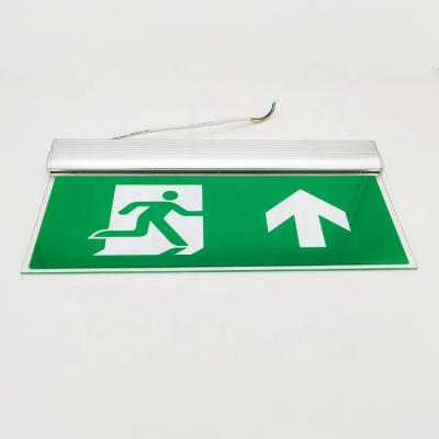 China Custom Acrylic Emergency Lighting Exit Sign Photolument Emergency Exit Door for sale