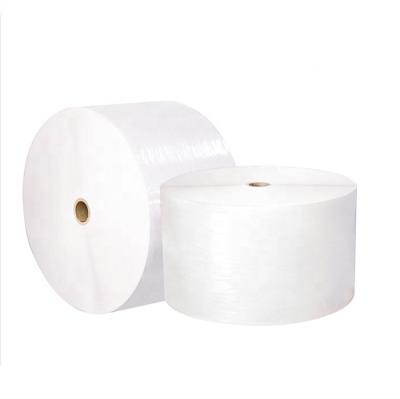 China 75 Micro Matt Synthetic Paper Matt PP Self Adhesive Paper Roll Jumbo Roll Film Self Adhesive Roll for sale