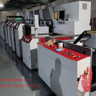 中国 New Product 2020 High Productivity 180 M/Min Paper Printing Machine With Six Color Units 販売のため