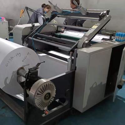 中国 650MM,900MM 1200MM Width Thermal Paper Slitting Machine High Productivity Paper Cutting Machine 販売のため