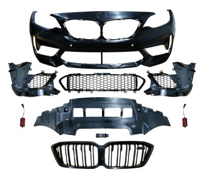 China 2015 Front Bumper Full Set Auto Parts Now To M2 F87 M2C Car Front Bumper Body Parts For BMW 2 Series Particle Plastic Material Car Coupe for sale