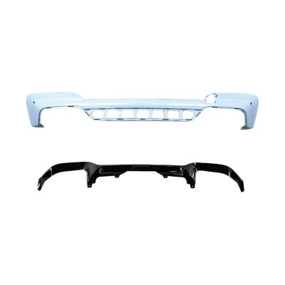 China 2017-2024 Plastic Rear Bumper Lip For BMW X3 G01 G02 G08 X3M Style Rear Diffuser Ore White Diffuser for sale