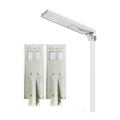 China Wholesale Auto Road High Power Outdoor Motion Sensor All In One 80W Integrated Led Solar Street Light Price With Battery Backup for sale