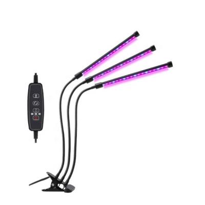 China Plant Fill Light Best Selling Full Spectrum 21w Indoor Plants Led Fill Grow Light Clampable Plant Clip Grow Lamp for sale