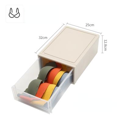 China Folding Home Wardrobe Plastic Clothes Match Box Cabinet Storage Cabinet Drawer Transparent Storage Box for sale