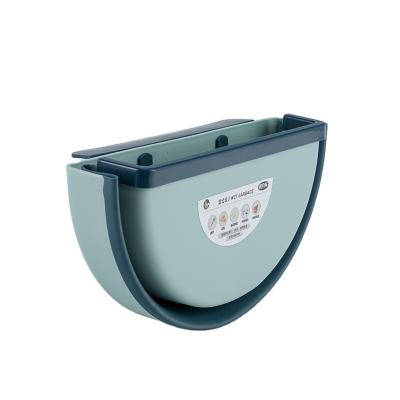 China Wall Mounted Collapsible Hanging Storage Collapsible Trash Bin Stored for sale