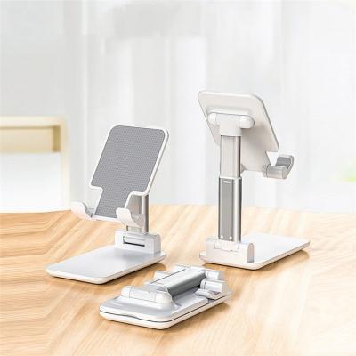 China 2021 Adjustable Aluminum Foldable Mobile Phone Tablet Desk Accessories Portable Stand Holders For Office Mobile Phone for sale