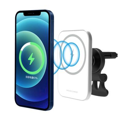 China 2021 Sunshine Car Charger Phone Holder 10W Wireless Fast Charging Car Mobile Phone Wireless Mounts for sale