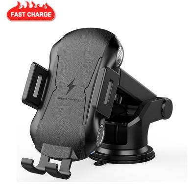 China High Quality Clip Fast Auto Car Mobile Phone Charger 10W Wireless Charger for sale