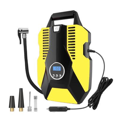 China Portable Car Tire Compressor 12 Volt One Cylinder Digital Portable Compressor Tire Inflator for Cars Tire for sale