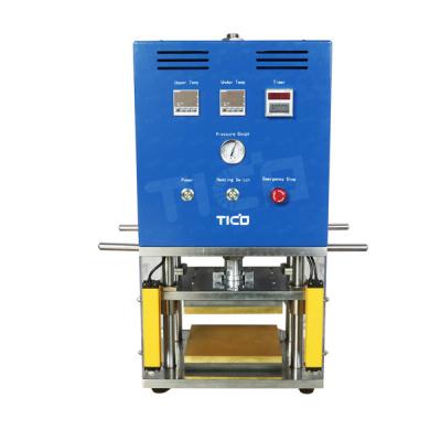 China Pouch Battery Hot Flat Pressing Machine 1KW 200 * 200mm for sale