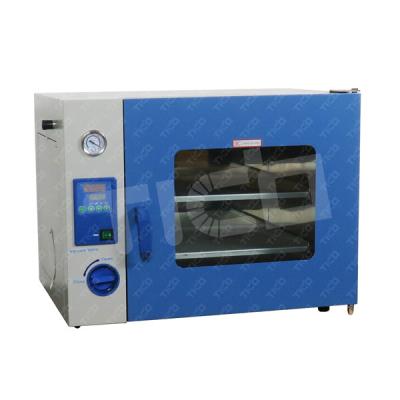 China secado al vacío Oven With de la investigación del laboratorio 25L 2 estantes 133Pa 1400W en venta