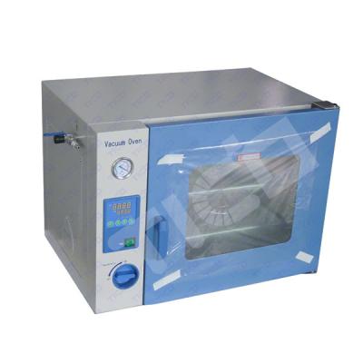 China Horno de secado de laboratorio de 50L 133Pa Cámara de secado al vacío compacta equipada con válvulas de gas inerte en venta