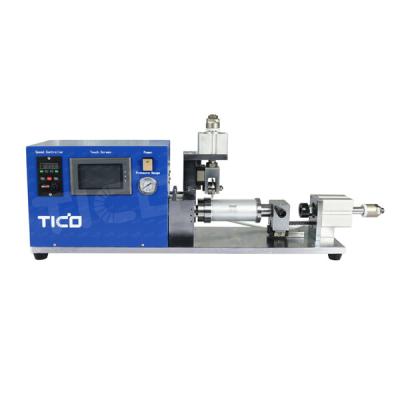 China Semi Auto Supercapacitor Equipment PLC Control Grooving Machine for sale