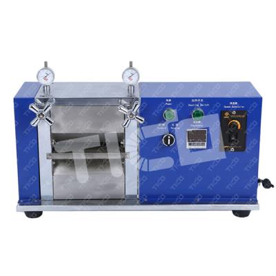 China Heating Electrode Battery Calendering Equipment AC110V For Lab Battery Research for sale